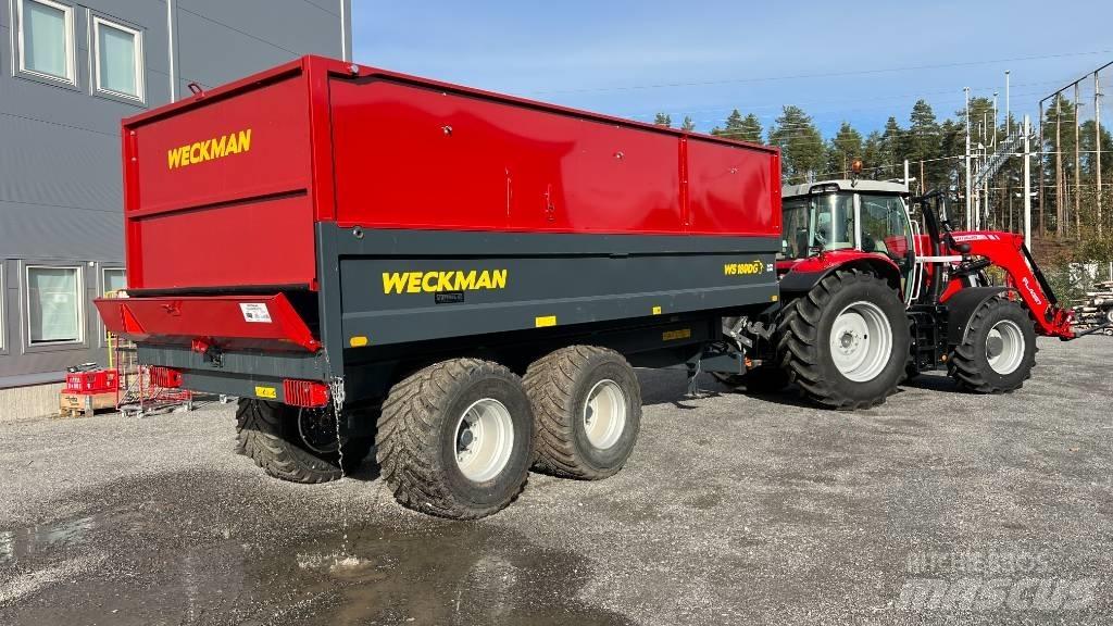 Weckman WS180DG Billenő Mezőgazdasági pótkocsik