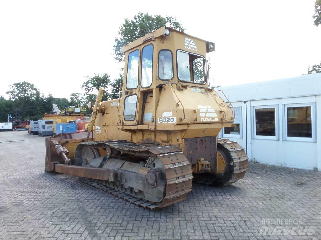 Fiat-Allis FD 20 lánctalpas dózerek
