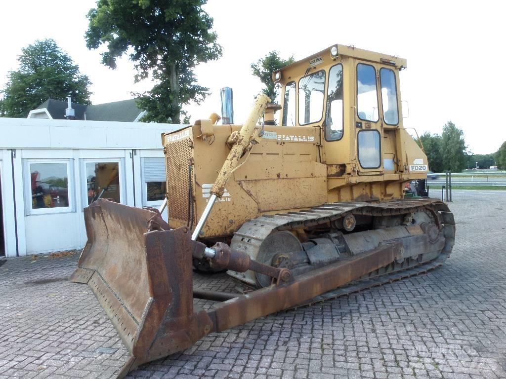 Fiat-Allis FD 20 lánctalpas dózerek