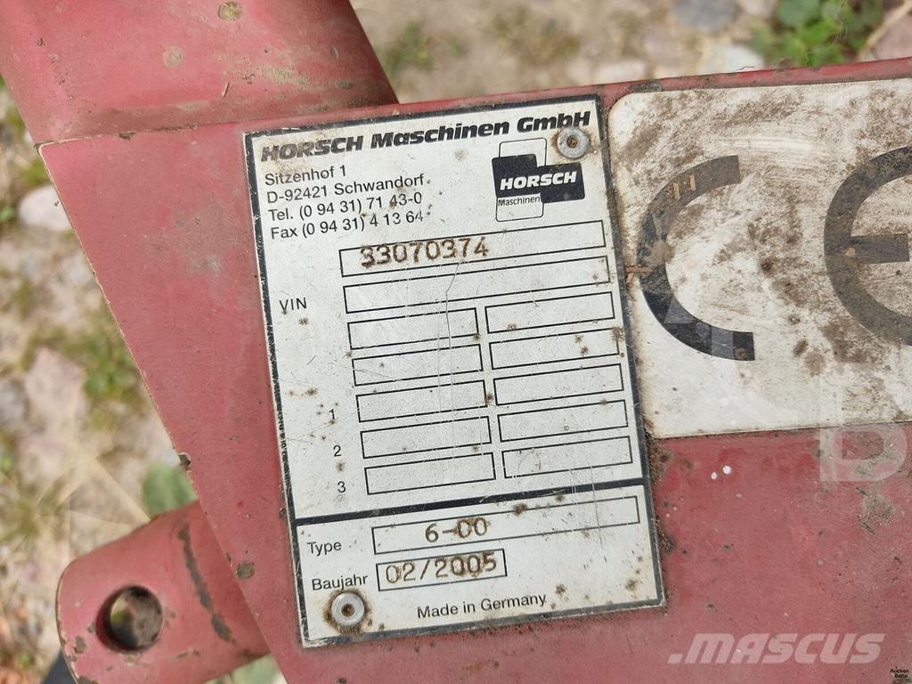 Horsch 6-CO Vetőgépek