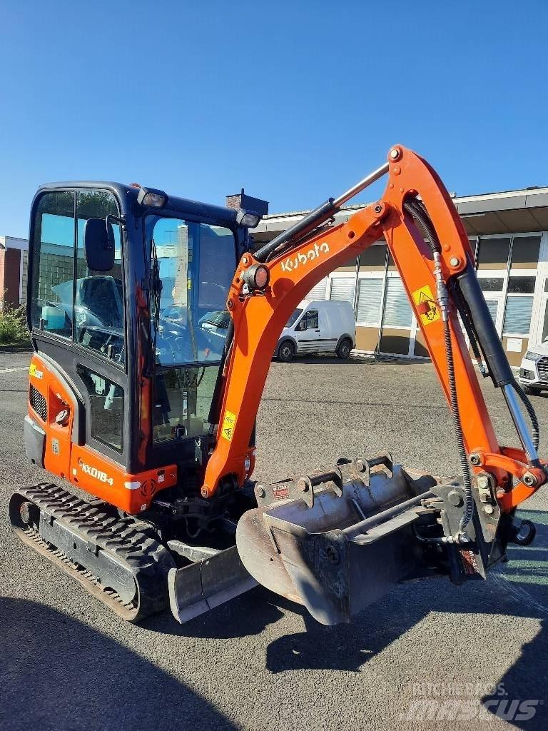 Kubota KX 018-4 Mini kotrók < 7t
