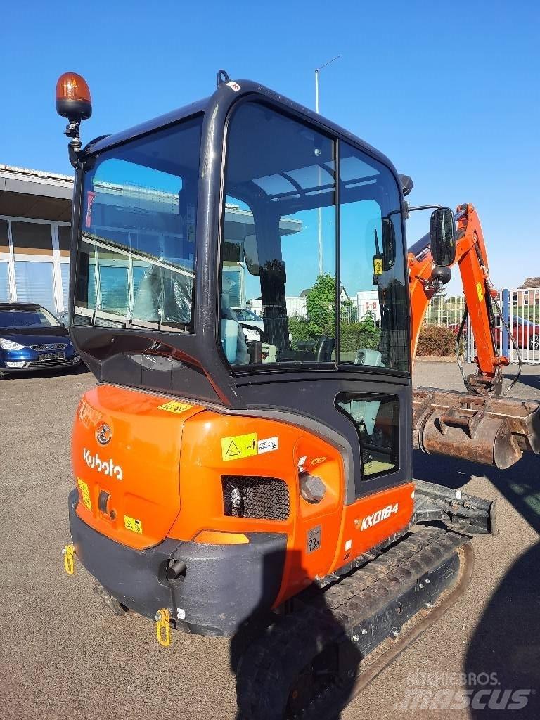 Kubota KX 018-4 Mini kotrók < 7t