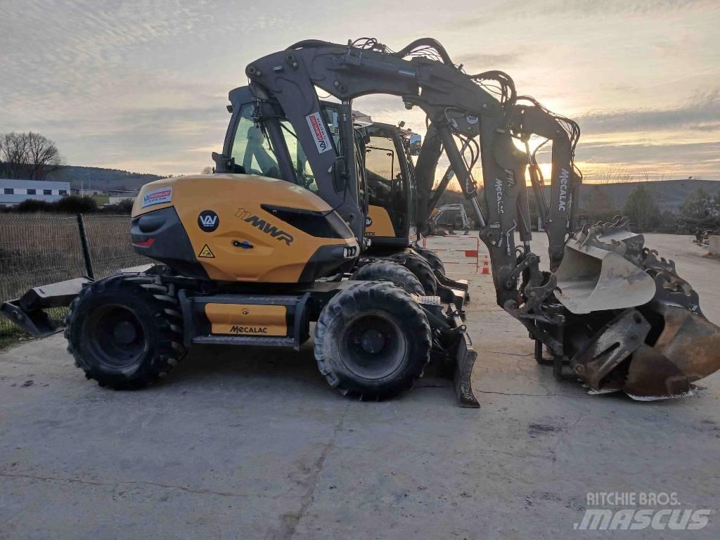 Mecalac 11MWR Gumikerekes kotrók