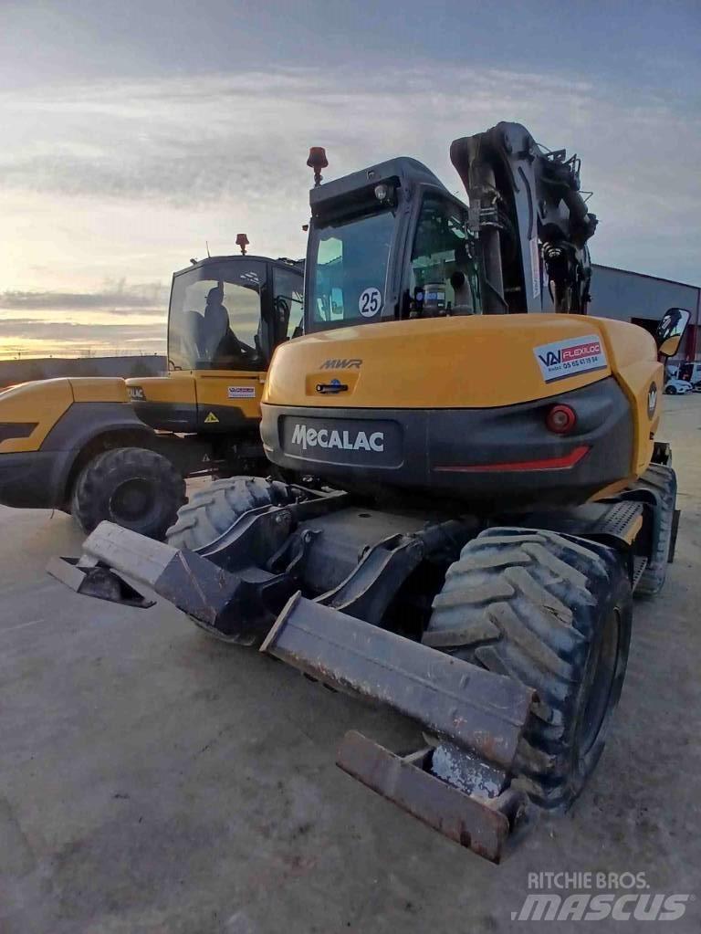 Mecalac 11MWR Gumikerekes kotrók
