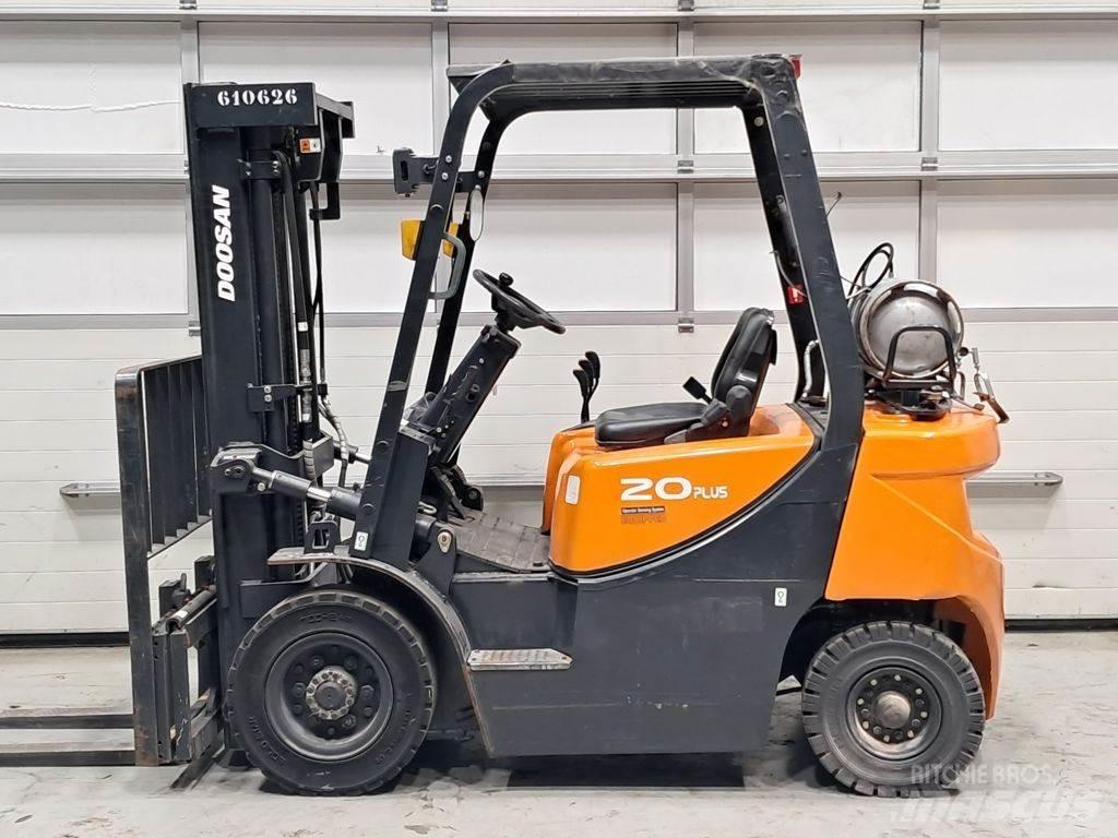 Doosan G20GP Gázüzemű targoncák