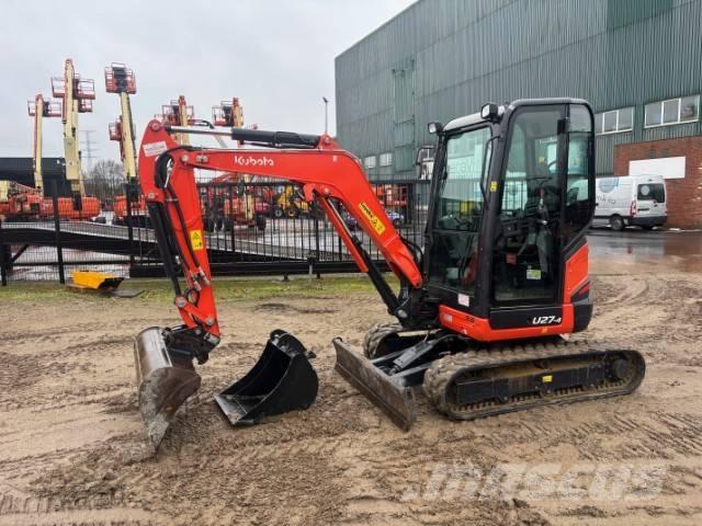 Kubota U 27-4 Mini kotrók < 7t