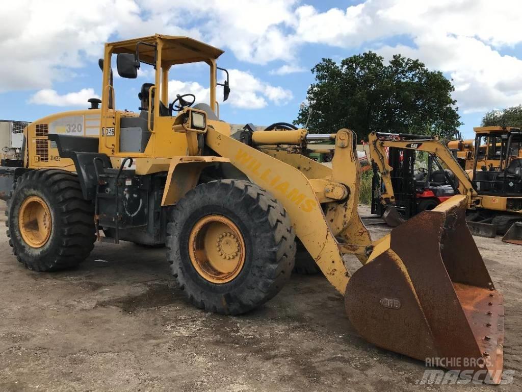 Komatsu WA320-5 Gumikerekes homlokrakodók