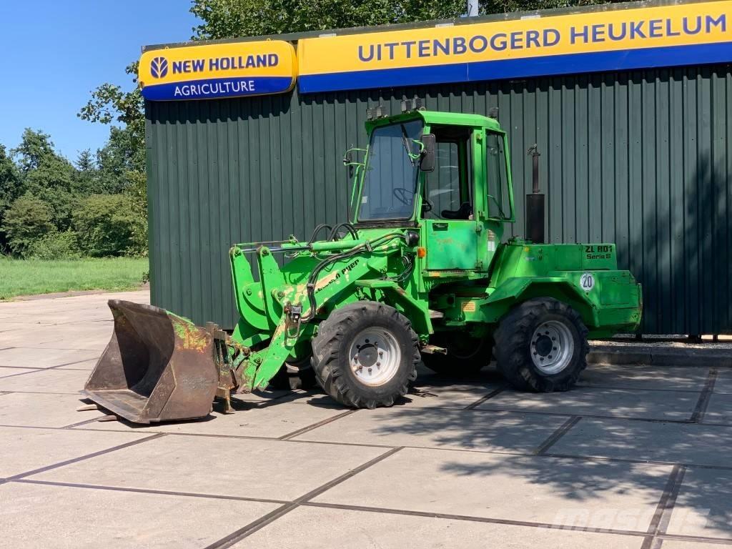 Zettelmeyer ZL801B Gumikerekes homlokrakodók