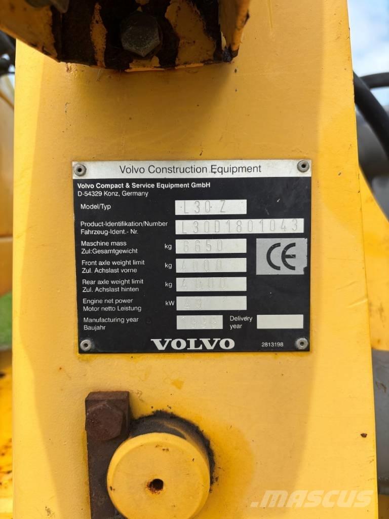 Volvo L30 Mini homlokrakodók