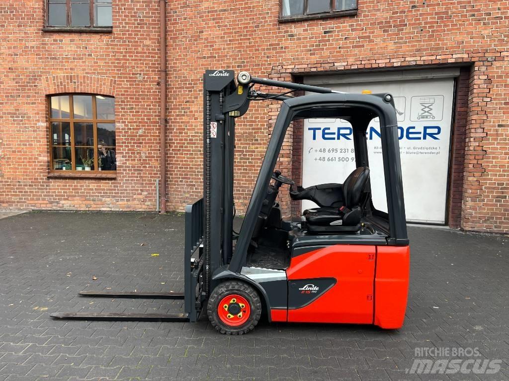 Linde E 15 Elektromos targoncák