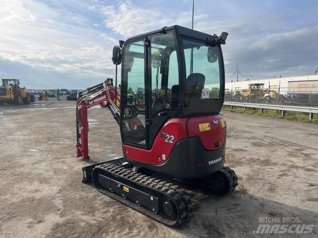 Yanmar SV 22 Mini kotrók < 7t