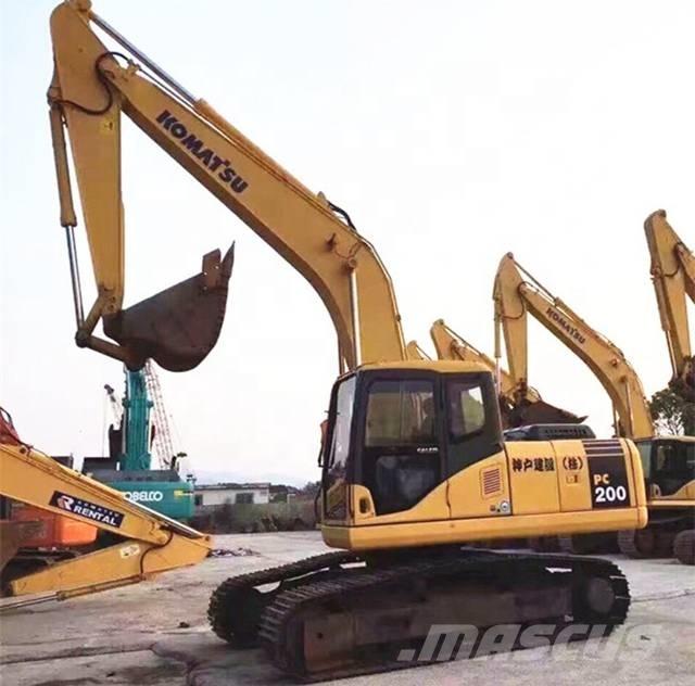 Komatsu pc200-7 Lánctalpas kotrók