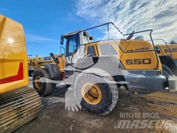 Liebherr L550 Gumikerekes homlokrakodók