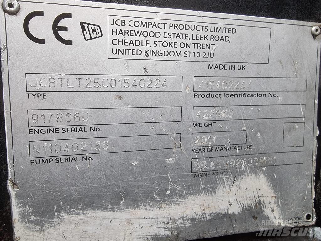 JCB TLT 25 D Teleszkópos rakodók