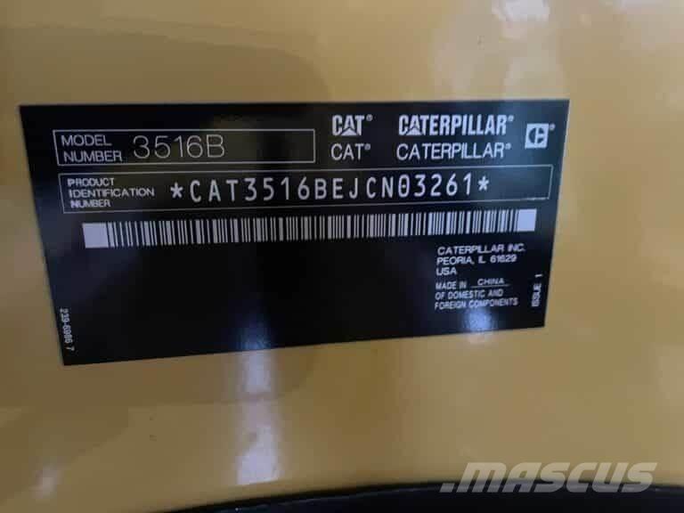 CAT 3516B-HD Dízel áramfejlesztők