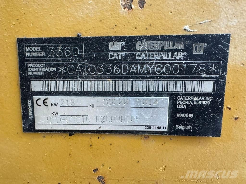 CAT 336DLN Lánctalpas kotrók