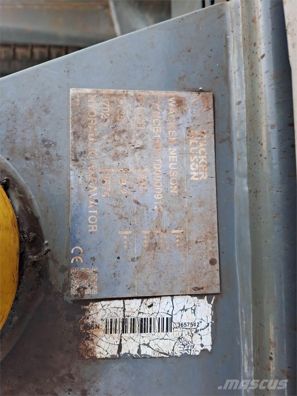 Wacker Neuson ET35 Lánctalpas kotrók