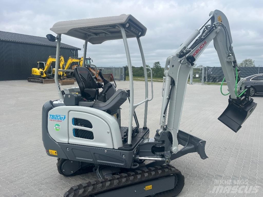 Takeuchi TB 20 E Mini kotrók < 7t