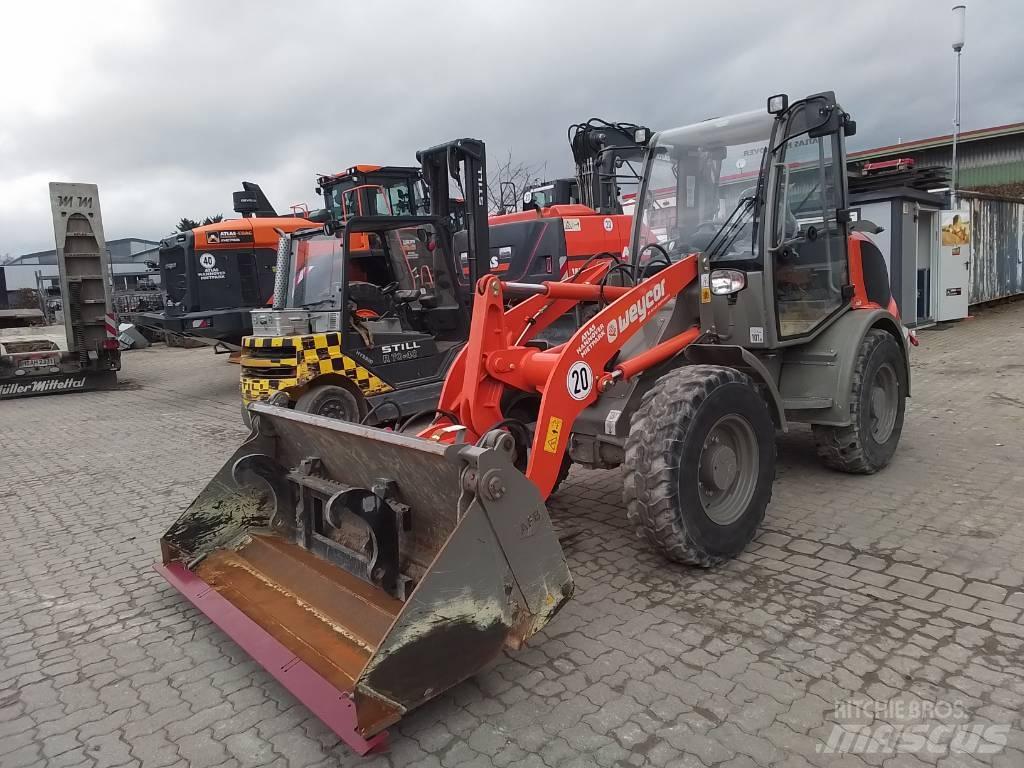 Atlas Weycor AR400 Gumikerekes homlokrakodók