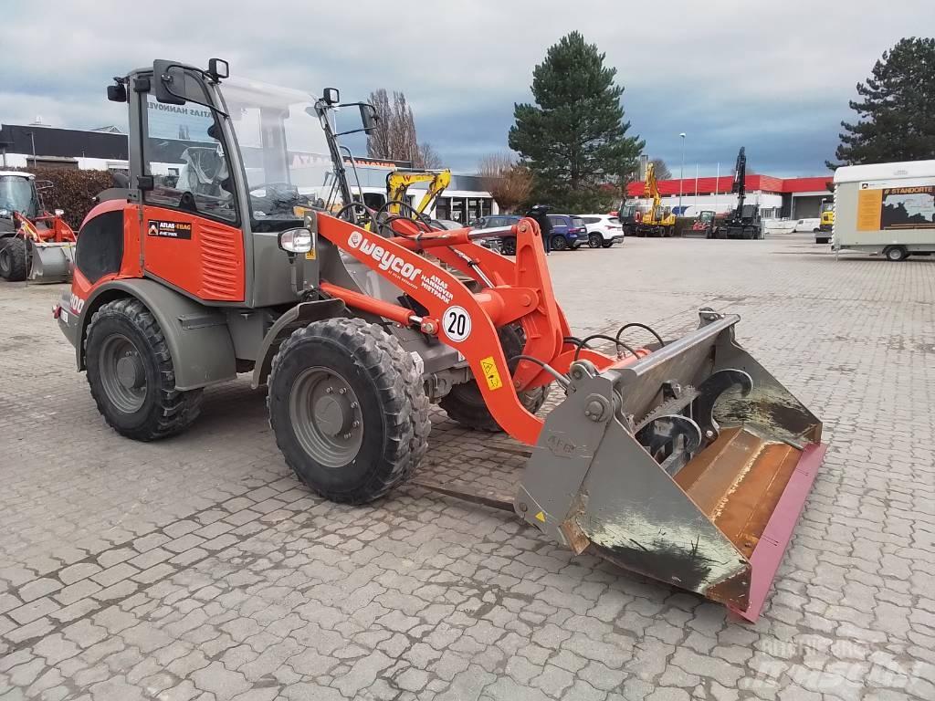 Atlas Weycor AR400 Gumikerekes homlokrakodók