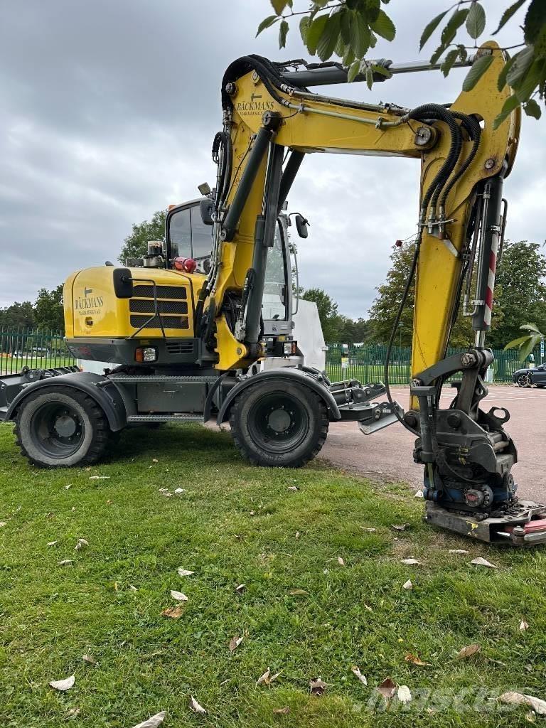 Wacker Neuson EW100 Gumikerekes kotrók