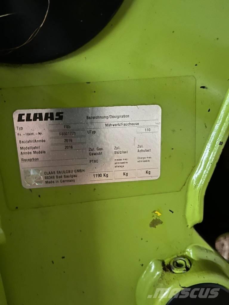 CLAAS Disco 3200 RC Öntöző Kaszák
