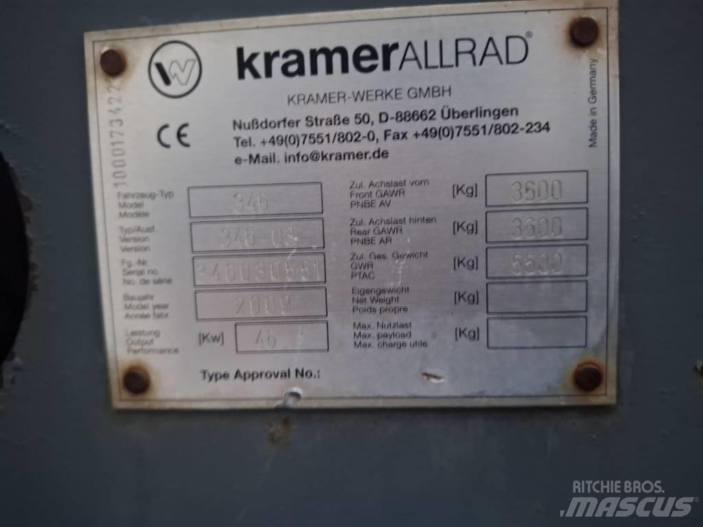 Kramer 750 Gumikerekes homlokrakodók