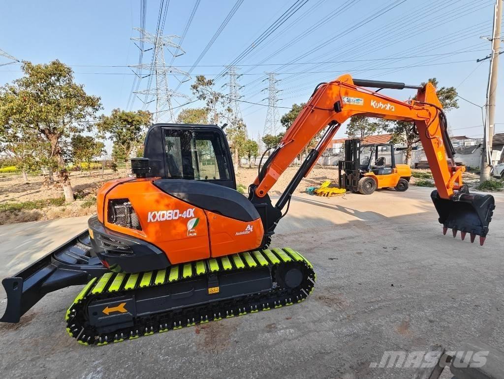 Kubota KX 080-4 Közepes (midi) kotrók 7 t - 12 t