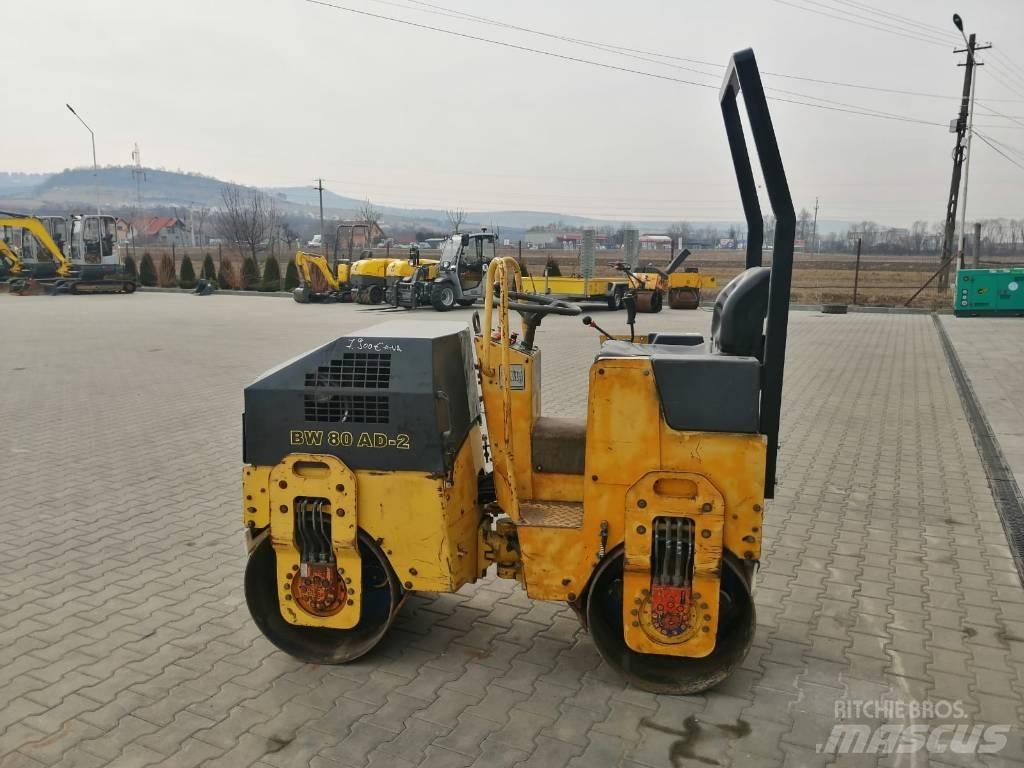 Bomag BW 80 Ikerdobos hengerek