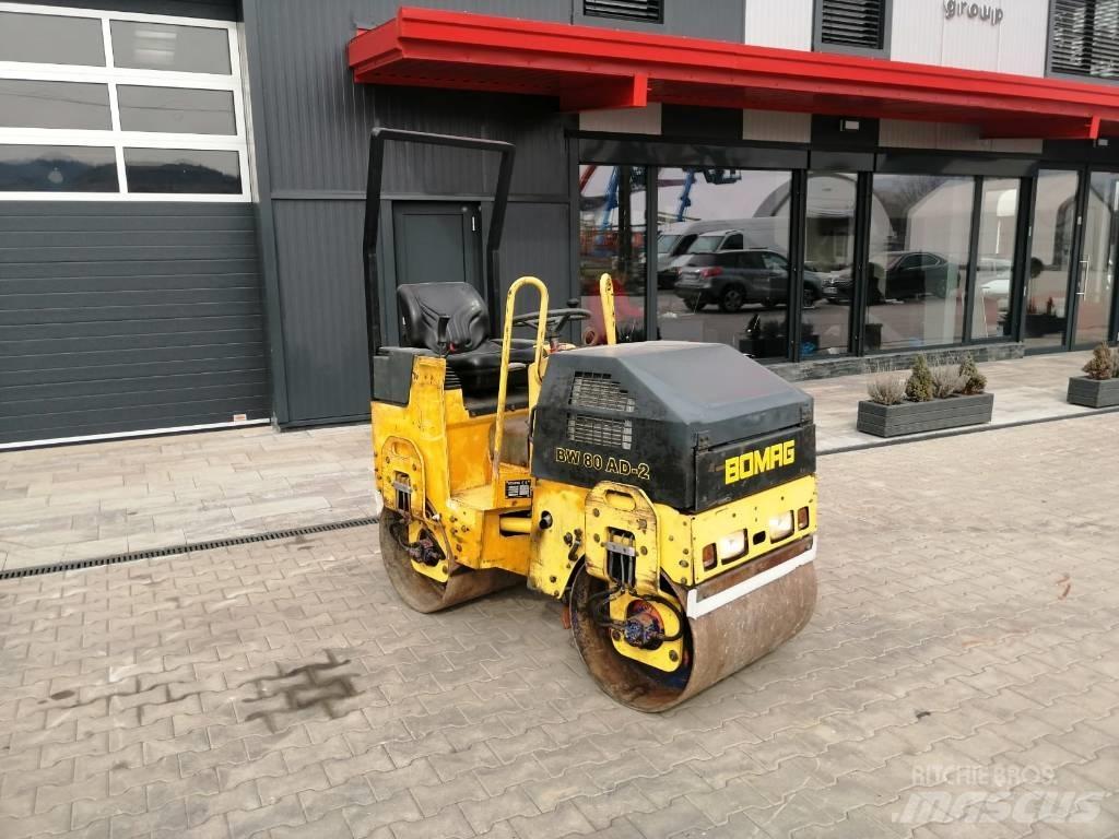 Bomag BW 80 Ikerdobos hengerek