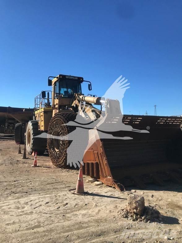 CAT 992G Gumikerekes homlokrakodók