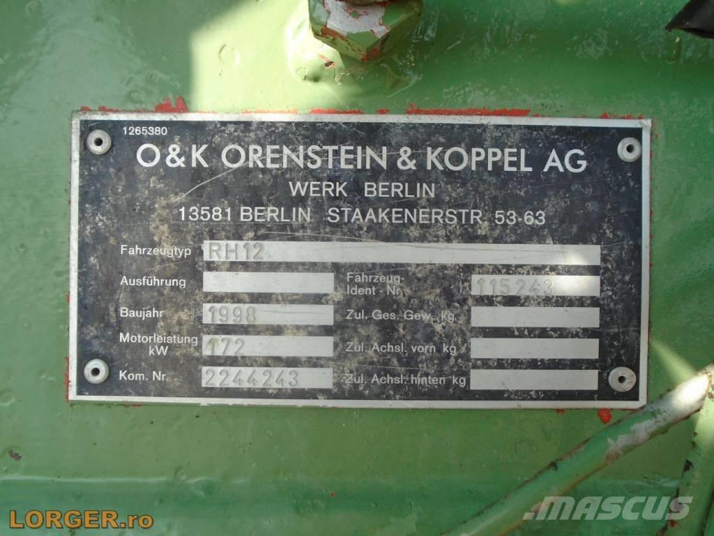 O&K RH 12 Lánctalpas kotrók