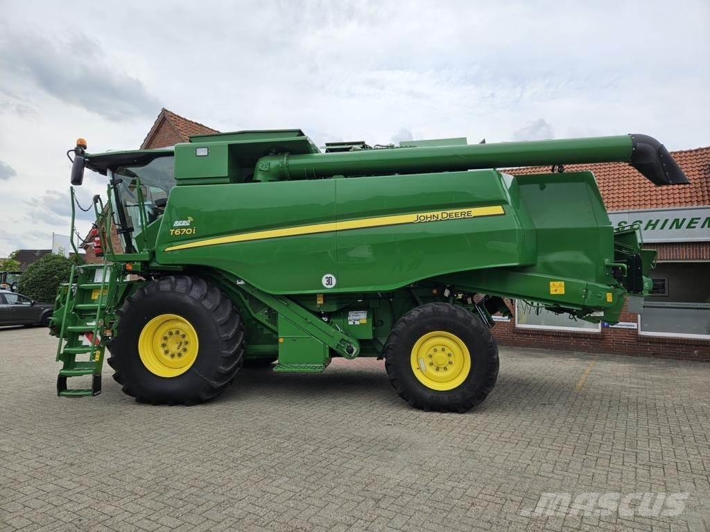 John Deere T660 Kombájnok