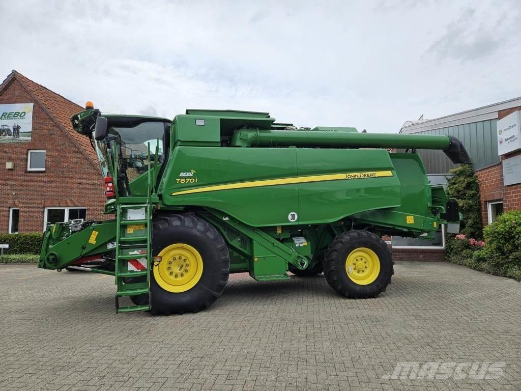 John Deere T660 Kombájnok
