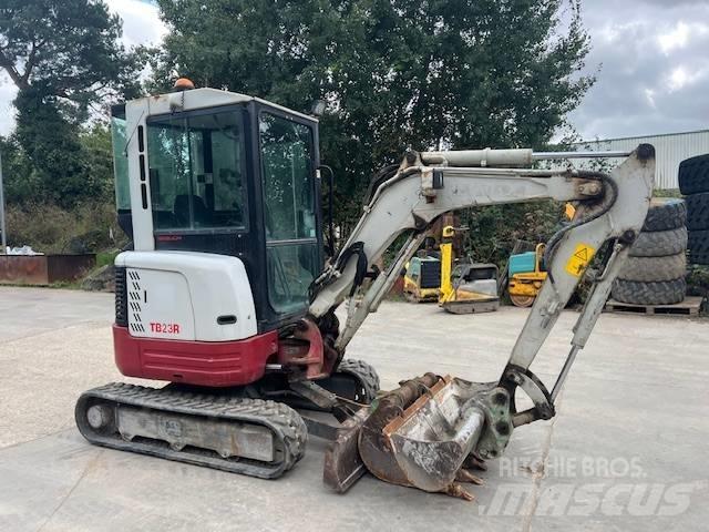 Takeuchi TB 23 R Mini kotrók < 7t