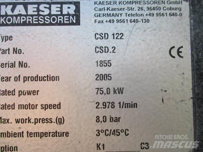 Kaeser CSD 122 Kompresszorok