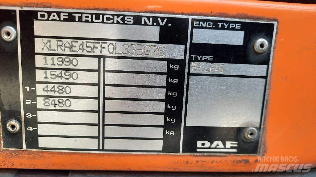 DAF Johnston VF501 Úttakarító gépek