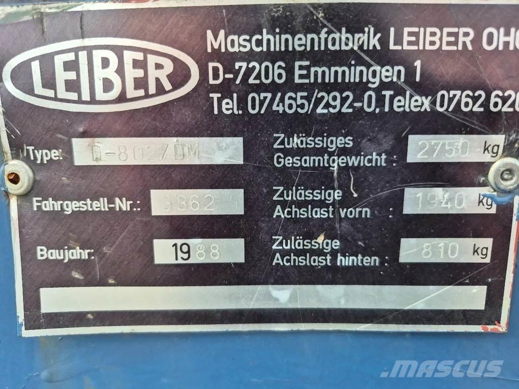  LEIBER d802 Mezei dömperek