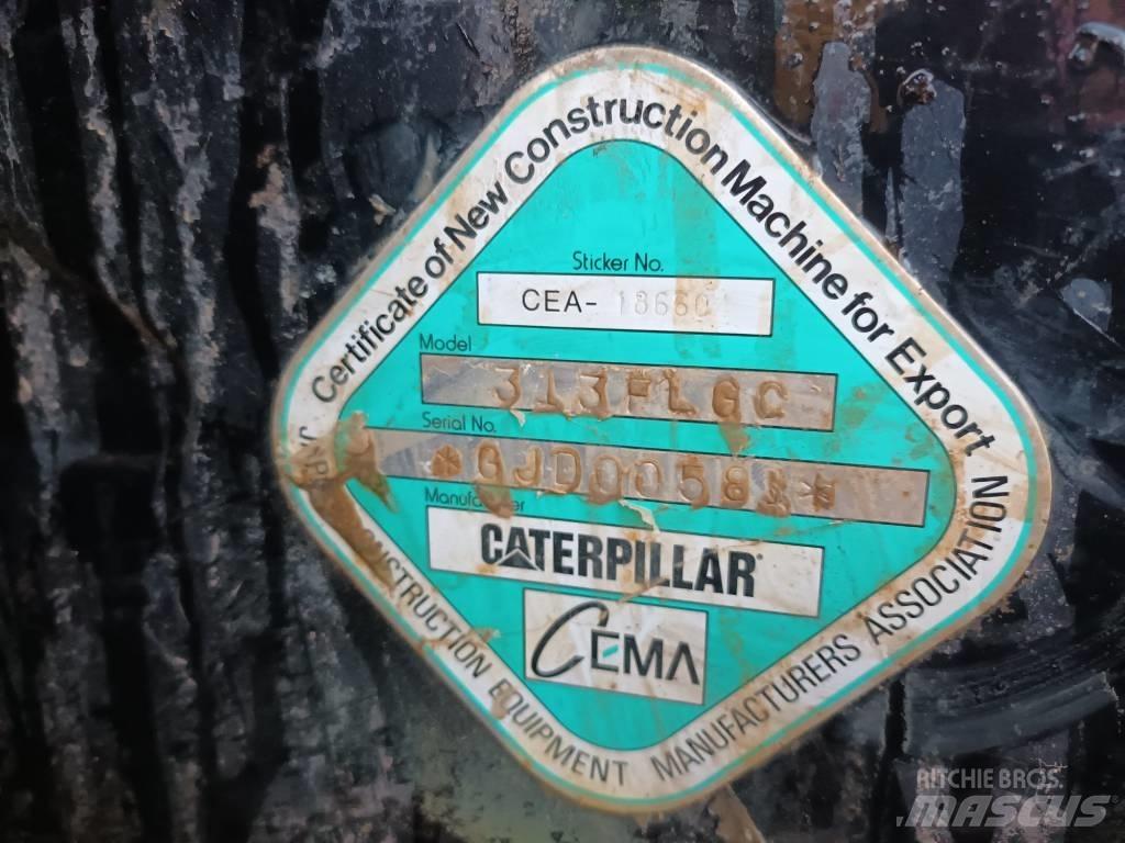 CAT 313 F LGC Lánctalpas kotrók