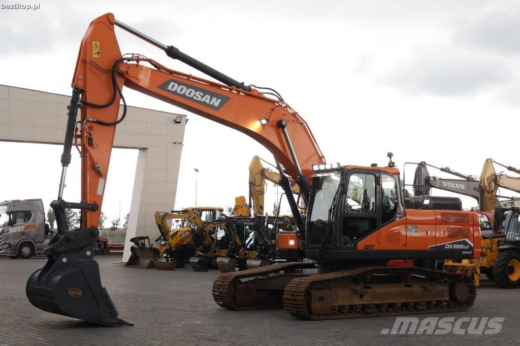 Doosan DX 255 LC-7 Lánctalpas kotrók