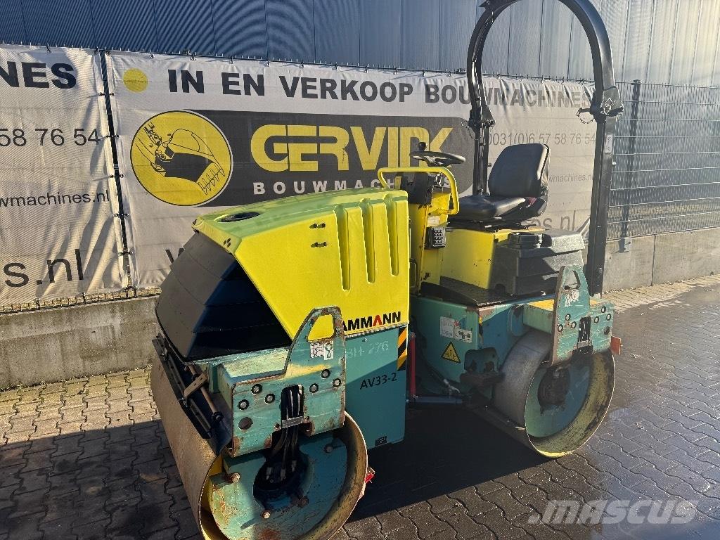 Ammann AV 33-2 Ikerdobos hengerek