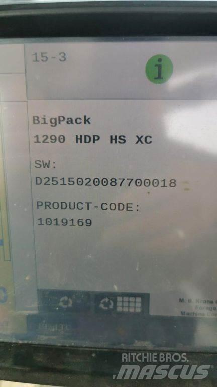 Krone 1290 HDP XC Szögletes bálázók