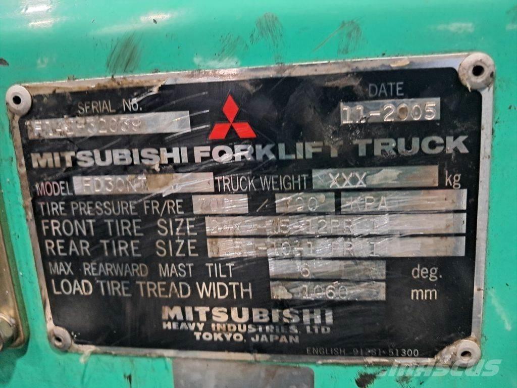 Mitsubishi FD30NT Dízel targoncák