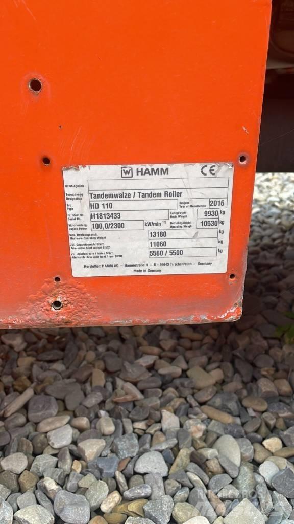 Hamm HD 110 Ikerdobos hengerek