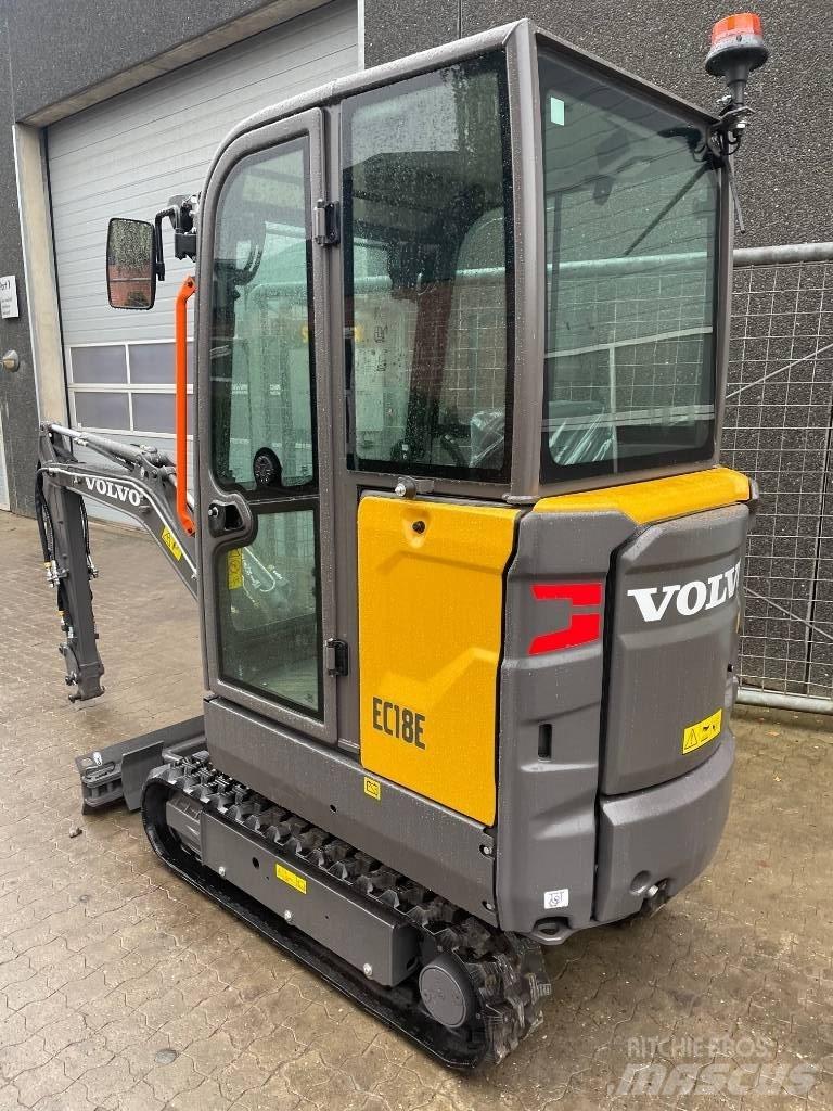 Volvo EC18E Mini kotrók < 7t