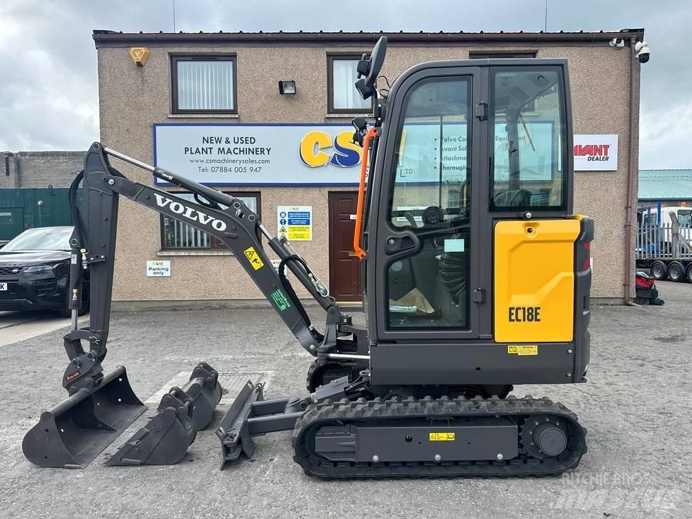 Volvo EC 18 E Mini kotrók < 7t