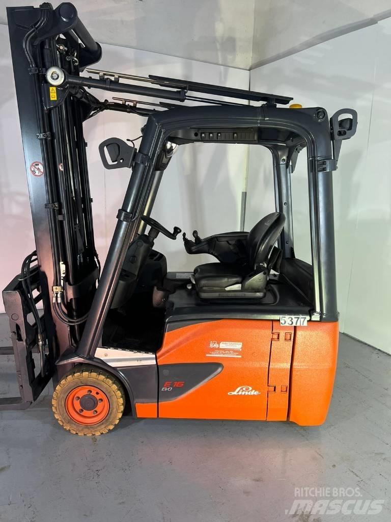 Linde E 16 EVO Elektromos targoncák