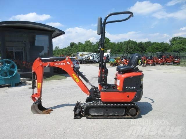Kubota K008-5 Mini kotrók < 7t