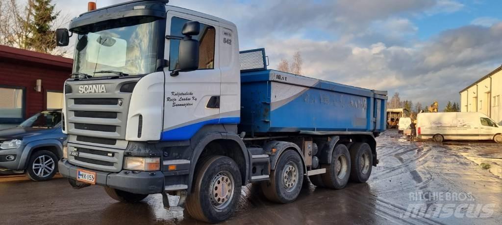Scania R 480 Hidraulikus konténerszállító