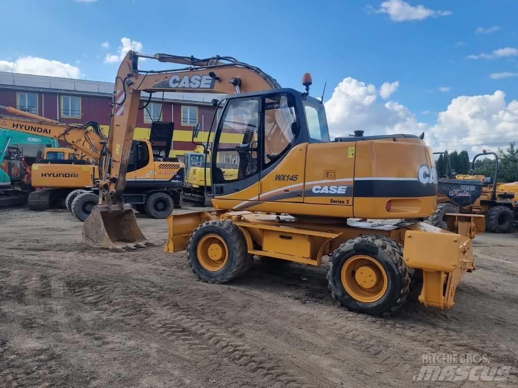 CASE WX 145 Gumikerekes kotrók